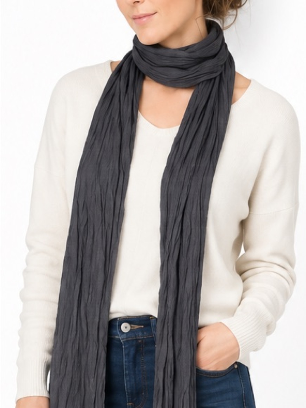 Express boho fringe Scarf